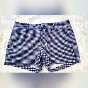 GAP Navy Square Printed Women's Shorts Size 4